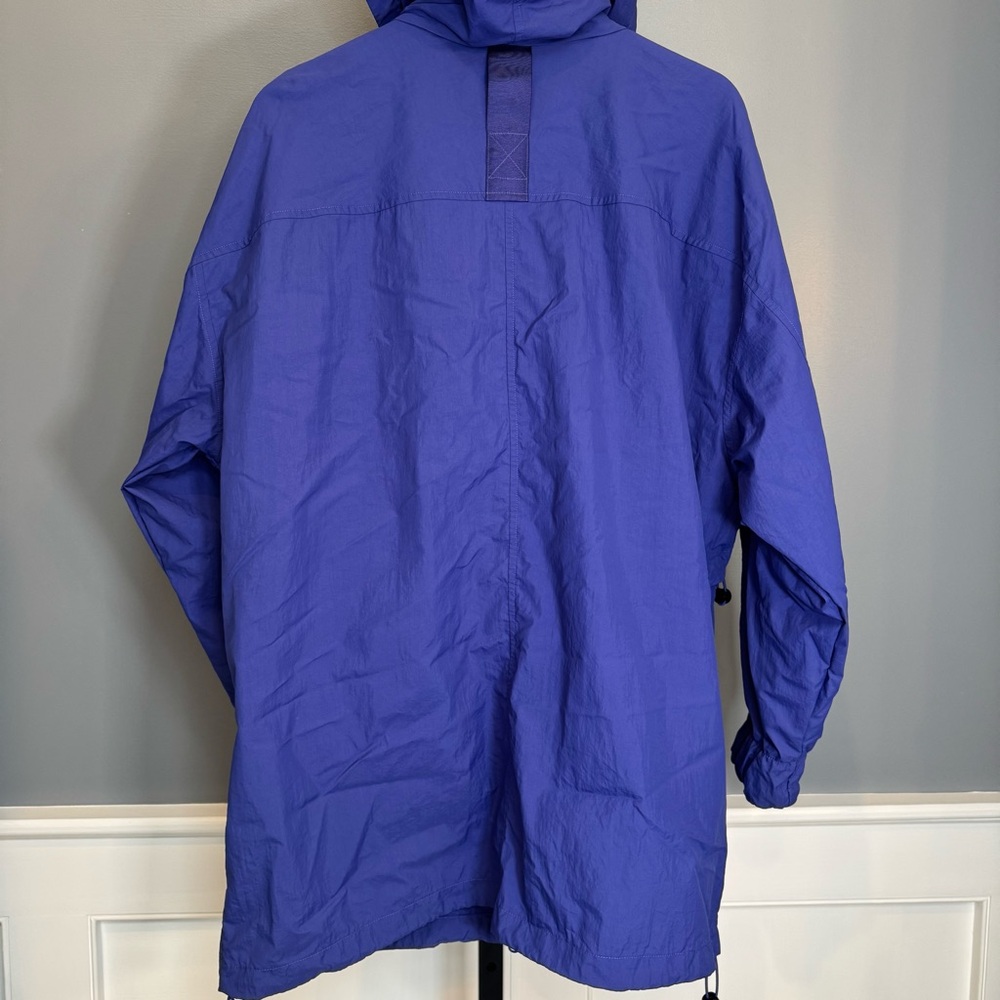 Athleta‎ x Allyson Felix Women Purple Hooded Windbreaker Zip Pockets Size M - Picture 11 of 12